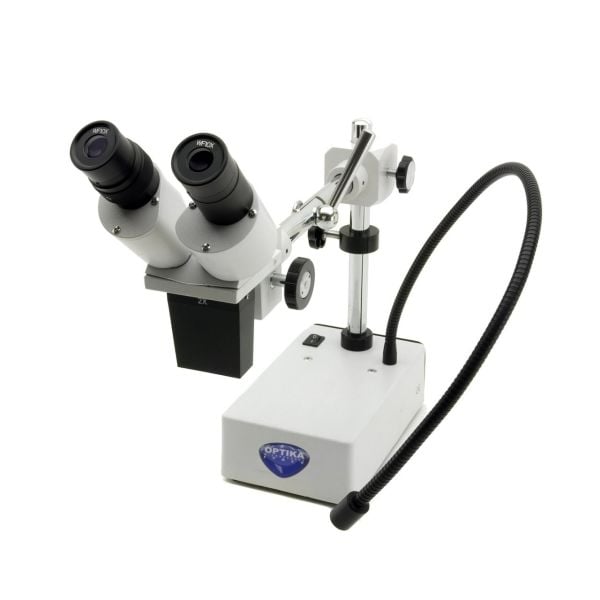 OPTIKA ST-50LED Hareketli Kollu Binoküler Stereo Mikroskop - 20X Büyütme