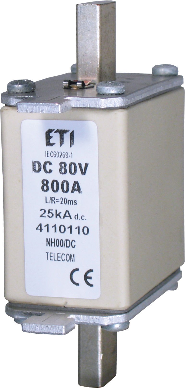 Eti NH00/K 800A/80V DC
