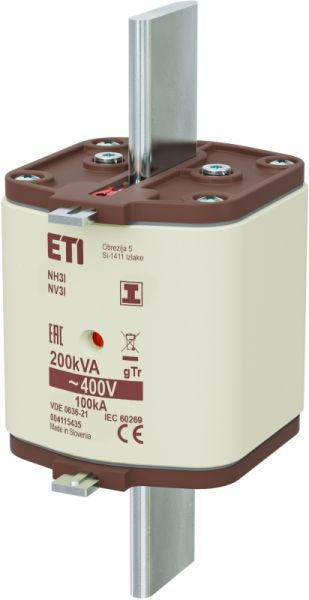 Eti NH3/I gTr 289A/400V/200kVA