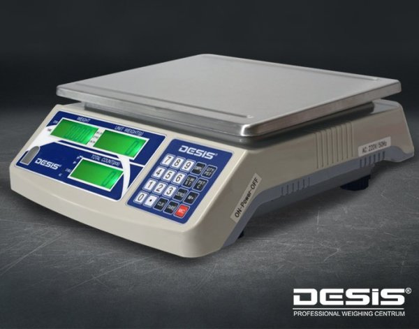 Desis H2C-6 Dijital Hassas Sayıcı Terazi Hassasiyet: 0.2 gr. Max: 6 kg.