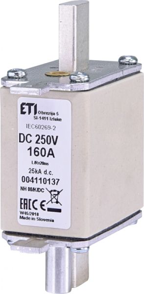 Eti NH00/K 100A/250V DC