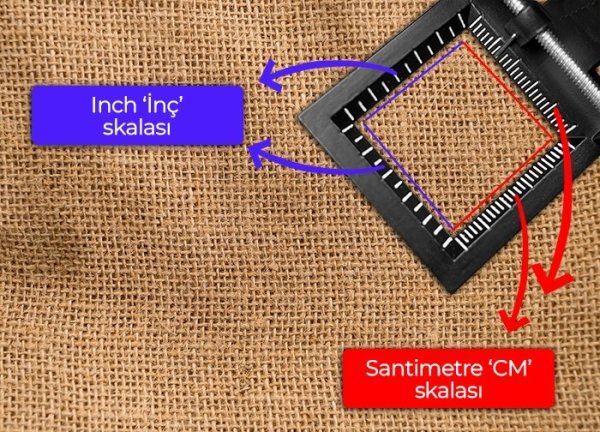 9005A Mini Metal Büyüteç