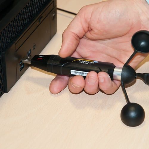 PCE-ADL 11 Anemometre Data Logger