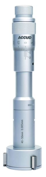 ACCUD 362-018-01 Mekanik 3 Ayaklı Mikrometre 362 Serisi 200-225mm