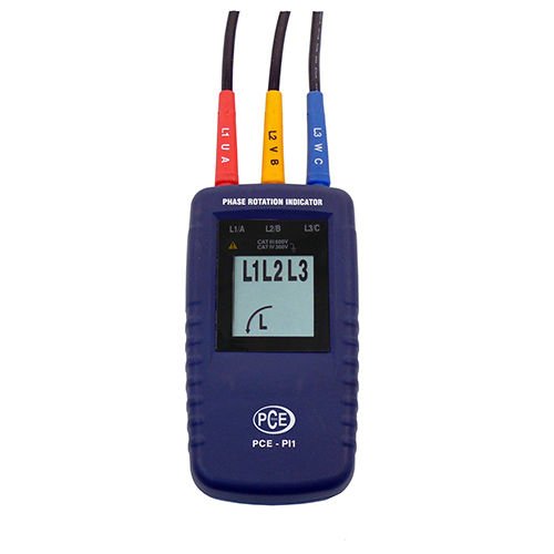 PCE-PI1 Faz Sırası Test Cihazı