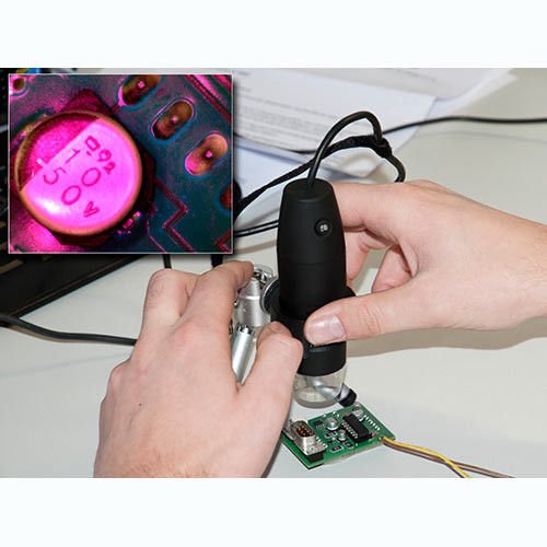 PCE-MM 200 UV Ultraviyole Işığı ile USB-Mikroskop