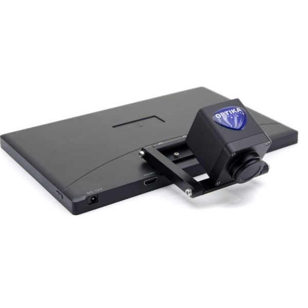 OPTIKA C-HESC Monitörlü Mikroskop Kamerası 2MP - HDMI Bağlantılı