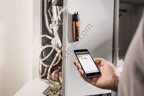 Testo 510i - akıllı telefon ile yönetilebilen fark basınç ölçüm cihazı