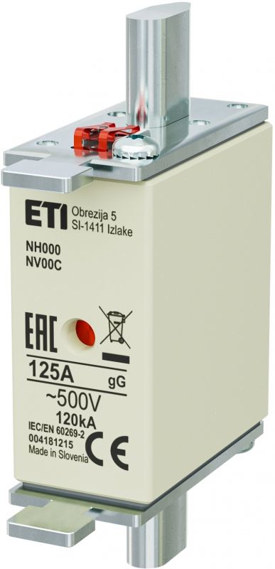 Eti NH000 gG 125A/500V