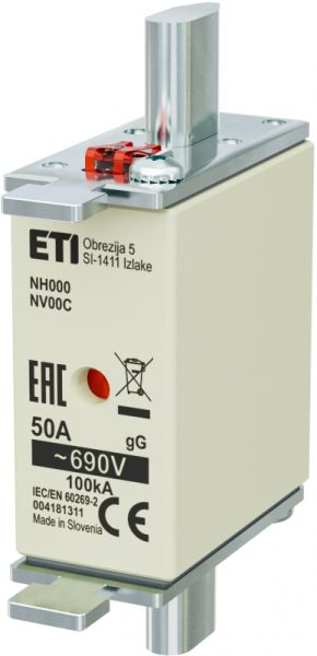 Eti NH000 gG 50A/690V