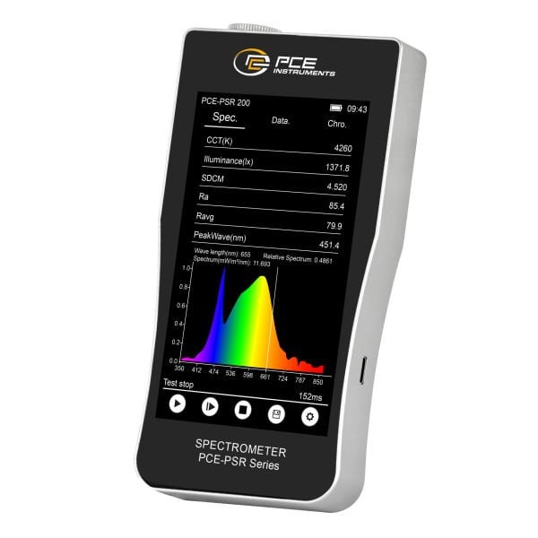 PCE-PSR 200 Spektrometre / Spektrofotometre