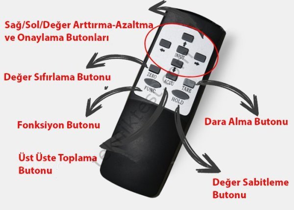 Desis OCS-A Dijital Vinç Baskülü - Hassasiyet:5 kg. Max: 10 ton.