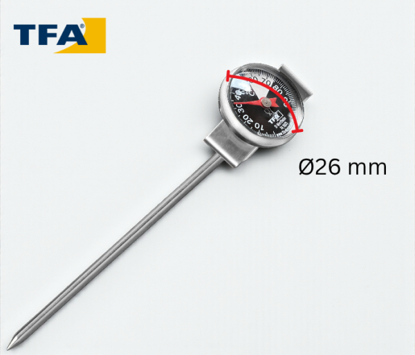 Tfa 14.1023 Köpüklü süt - İçecek termometresi