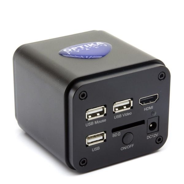 OPTIKA SZX Trinoküler Stereo Mikroskop - HDMI/USB 8MP Kamera - Dijital Zoom Mikroskobu