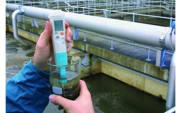 Testo 206 ph1 pH/sıcaklık ölçüm cihazı