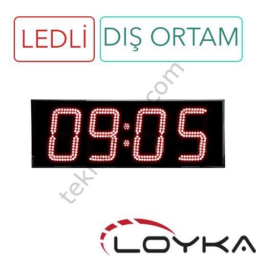 Loyka STN-154 Nem, Saat, Derece-15 cm Yazı Yüksekliği
