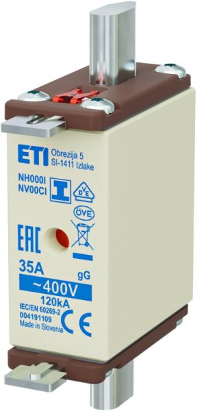 Eti NH000/I gG 35A/400V