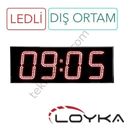 Loyka STN-204 Saat, Nem, Derece-20 cm Yazı Yüksekliği