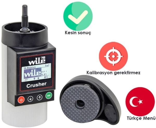 Wile 78 Kırmalı Tahıl Rutubet Ölçer