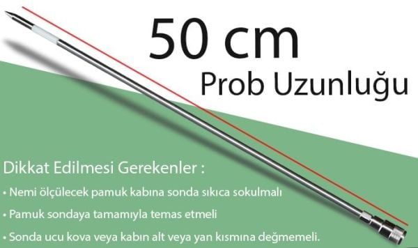 Wile Cotton Pamuk Nem Ölçer