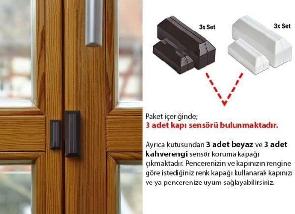 TFA Weatherhub WH3311 Kapı Açıldı İkazı + Oda Sıcaklık Takibi Set
