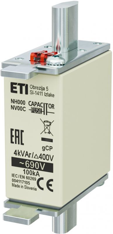 Eti NH000 gCP 4kVAr/690V