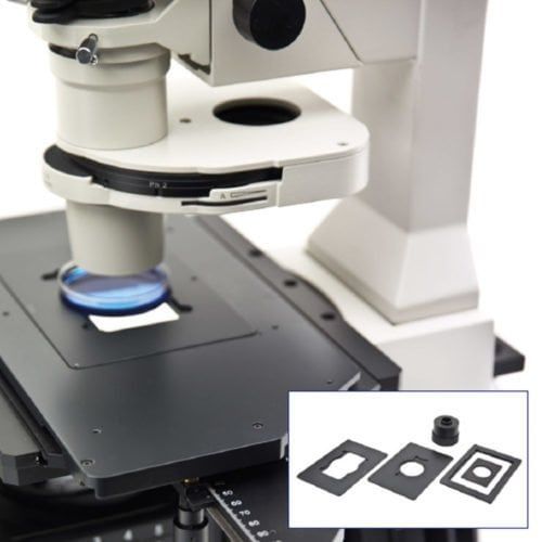 OPTIKA IM-7 Trinoküler Ters Faz Kontrast Mikroskobu - Inverted Mikroskop