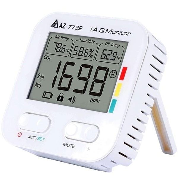 AZ 7732 Karbondioksit Sıcaklık Nem Ölçer