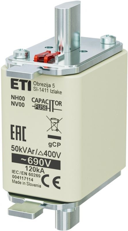 Eti NH00 gCP 50kVAr/690V