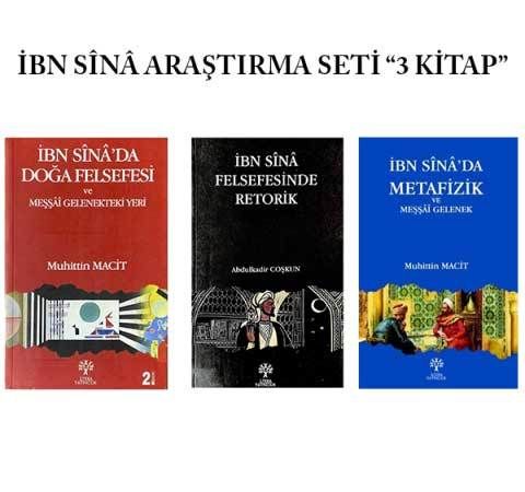 İBN SÎNÂ ARAŞTIRMA SETİ ''3 KİTAP''