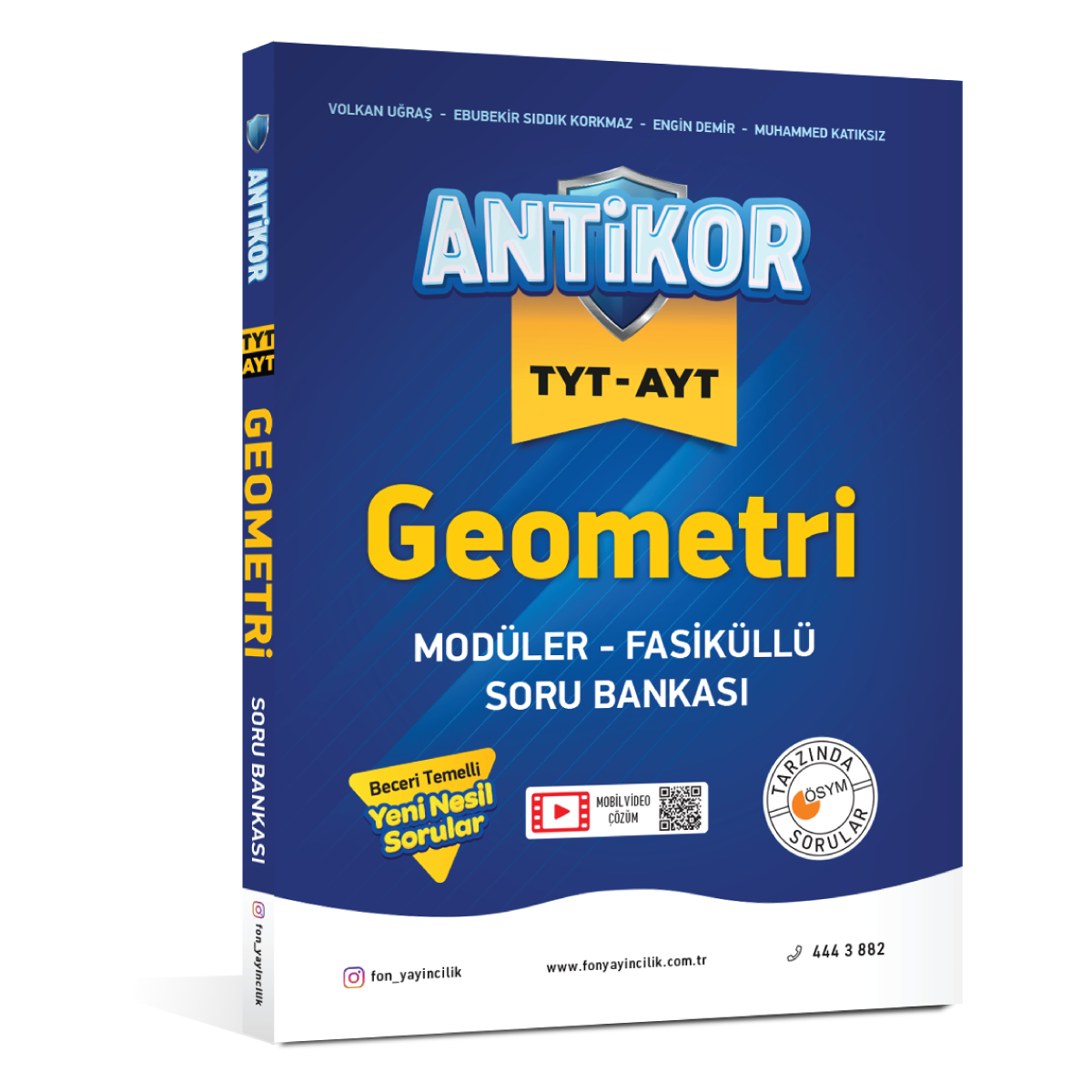 ANTİKOR TYT-AYT Geometri Soru Bankası