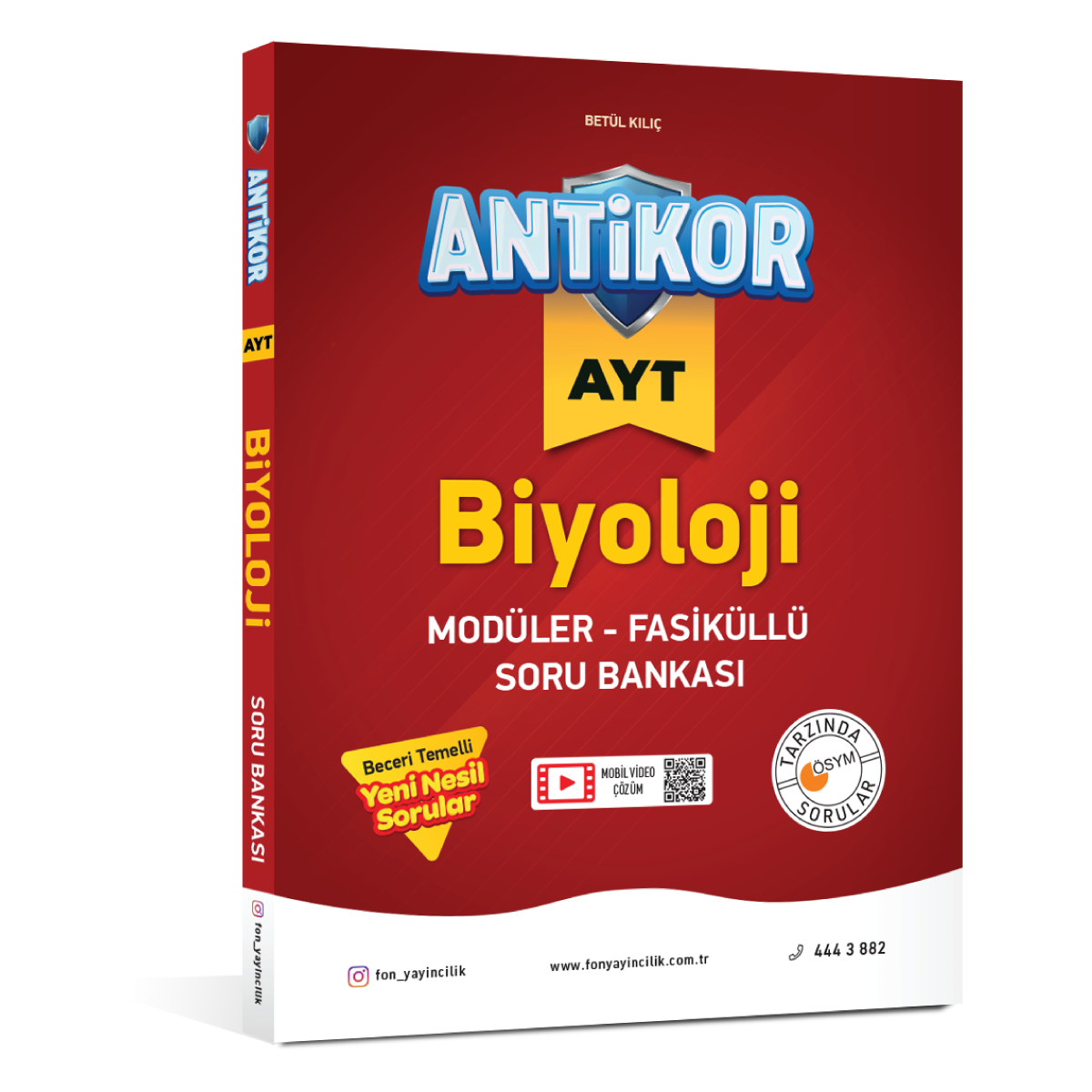 ANTİKOR AYT Biyoloji Soru Bankası