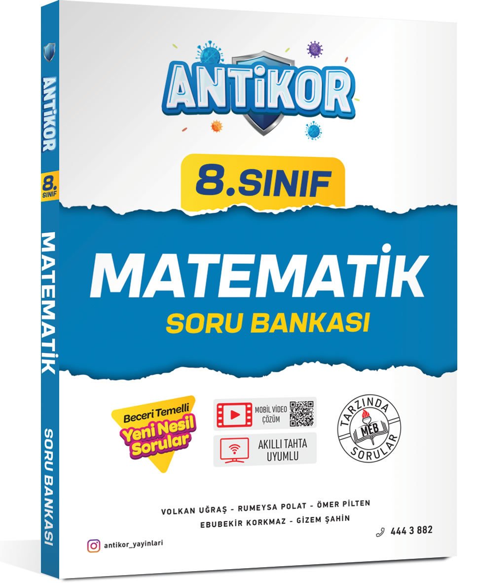 ANTİKOR 8.SINIF MATEMATİK SORU BANKASI