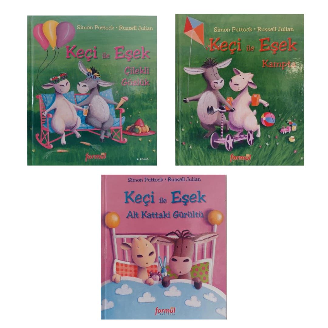 Keçi ile Eşek 3'lü Set