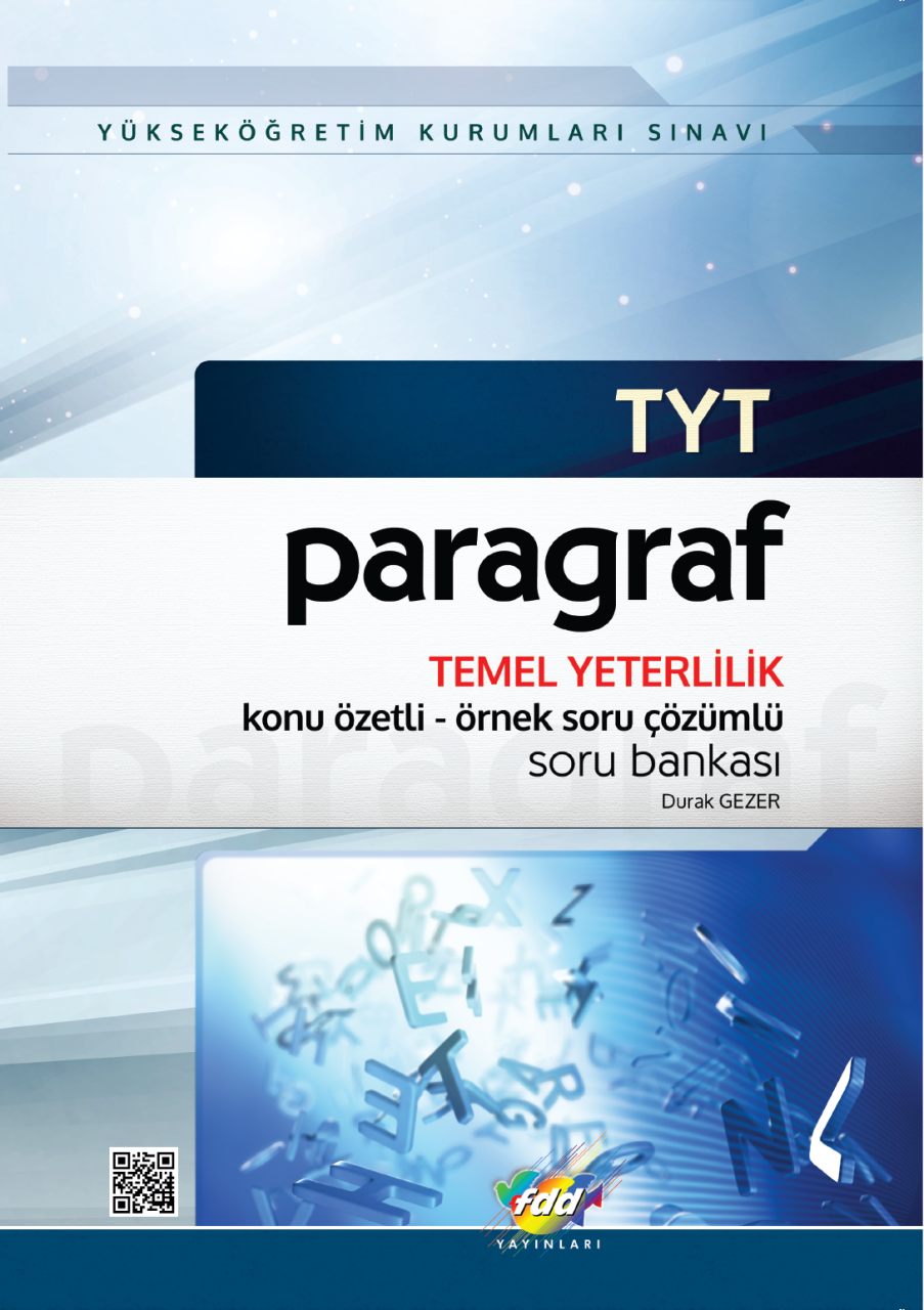 TYT Paragraf Konu Özetli Soru Bankası