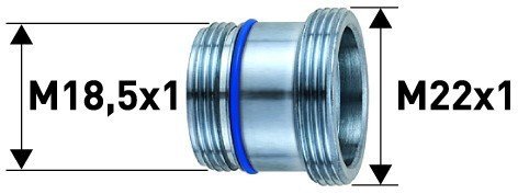 10 ADET Neoperl Bağlantı Aparatı M18.5 - M22