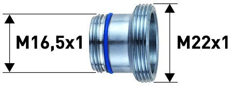 10 ADET Neoperl Bağlantı Aparatı M16.5 - M22