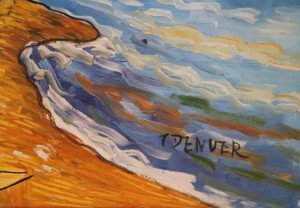 Tuval üzerine yağlıboya resim.. Sanatçı Denver imzalı. Çerçevesiz 30x40 cm.
