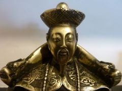 Çin imparatoru heykeli Y:28 cm.