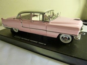 Elvis 1955 Cadillac Fleetwood series 60 Limited Edition diecast araba 1:18 Orj. Kutulu.