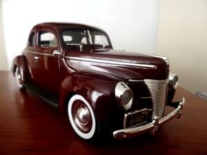 1940 Ford Coupe diecast araba 1/18