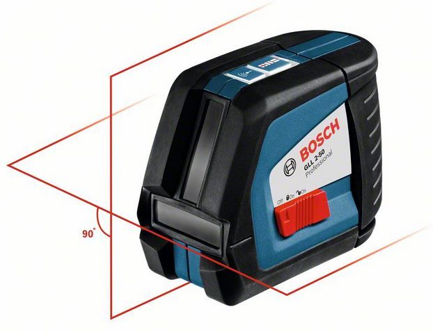 Bosch GLL 2-50 Çapraz Çizgili Lazer + BM 1 Mıknatıslı Sabitleme Aparatı