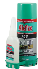 Akfix 705 MDF Kit Hızlı Yapıştırıcı 200ml + 50gr