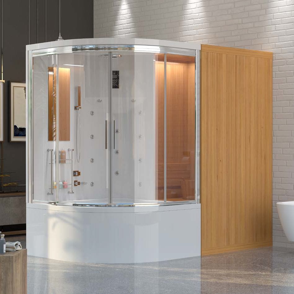 S'tina Compact Sauna Sistem Duşakabin Obro