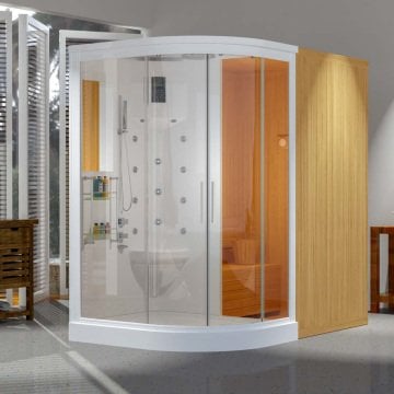S'tina Compact Sauna Sistem Duşakabin Lyon