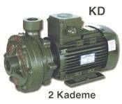 Alem Bertola KD2 2 Kademe 3 Hp 2,2 Kw 1.1/4'' Trifaze 380V Su Pompası