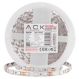 ACK 3 Çipli,60 LED'li Şerit LED 6500K AS01-00303
