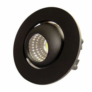 ACK 3W Mavi Sıva Altı LED Spot Armatür Siyah AH06-00361