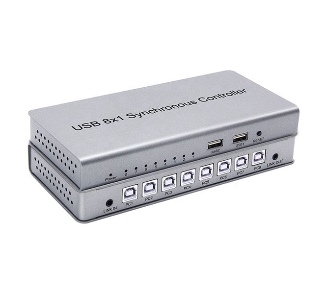 USB 8x1 Senkronize PC Kontrol Cihazı KX 128