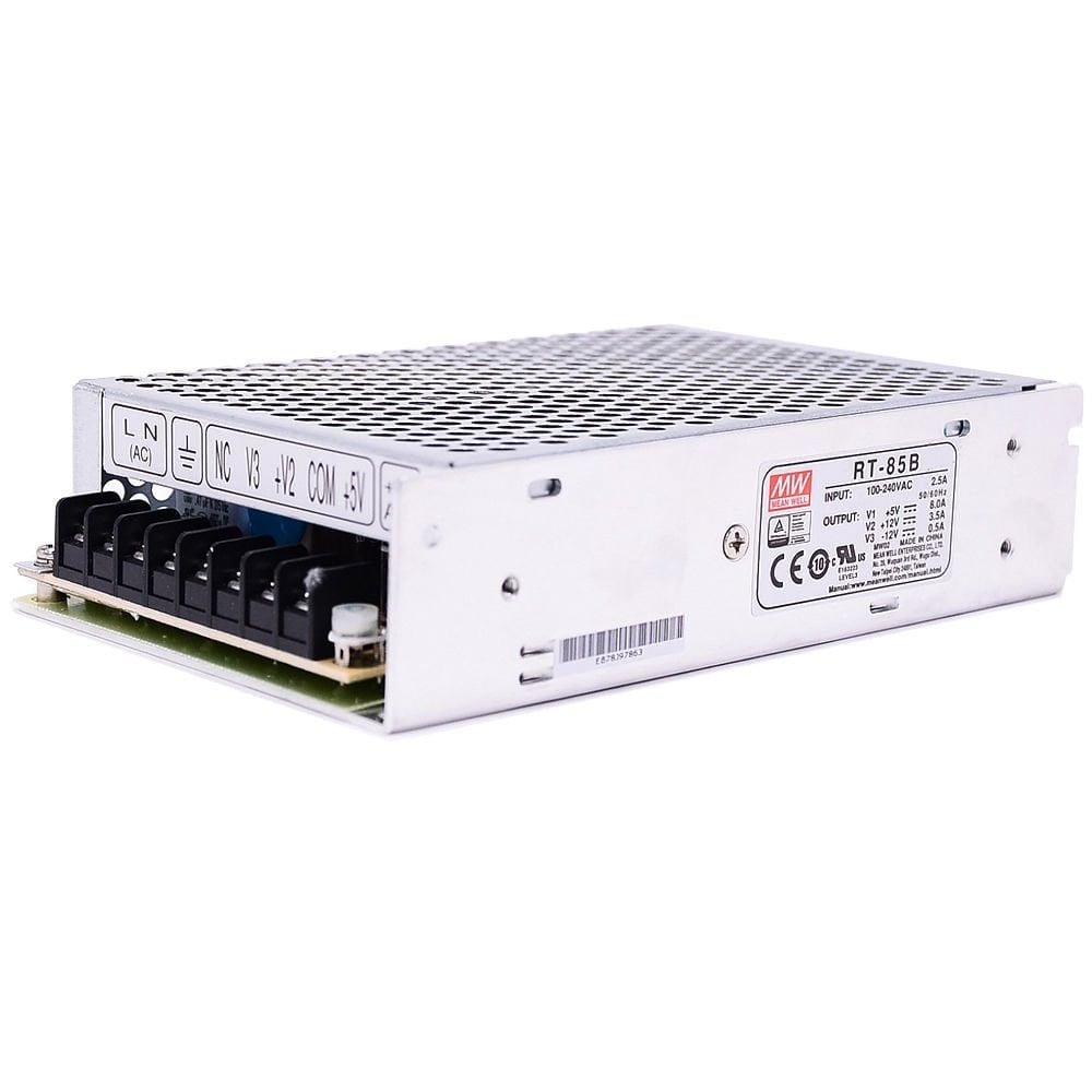 MEANWELL- RT-85B 	+5/+12/-12 Vdc  Güç Kaynağı